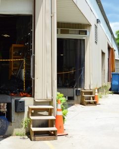 Loading Dock Stairs