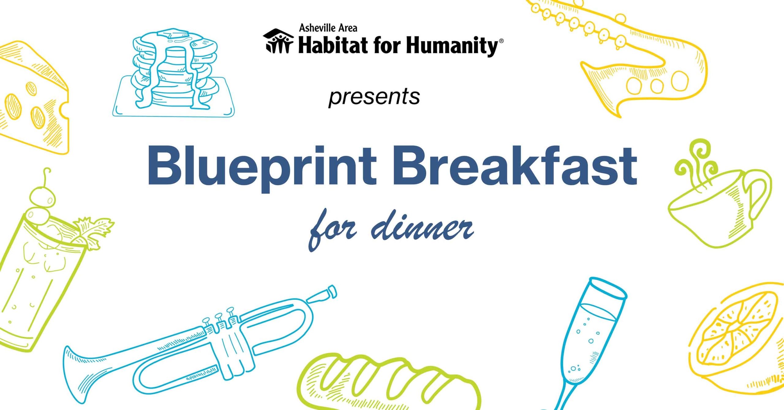 Blueprint Breakfast for Dinner Asheville Habitat for Humanity