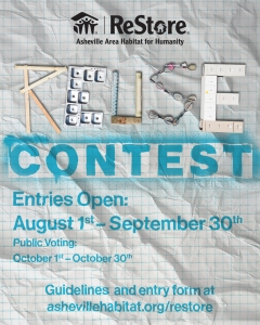 Reuse Contest Social 4x5 ReStore ReUse Contest Entry Graphic